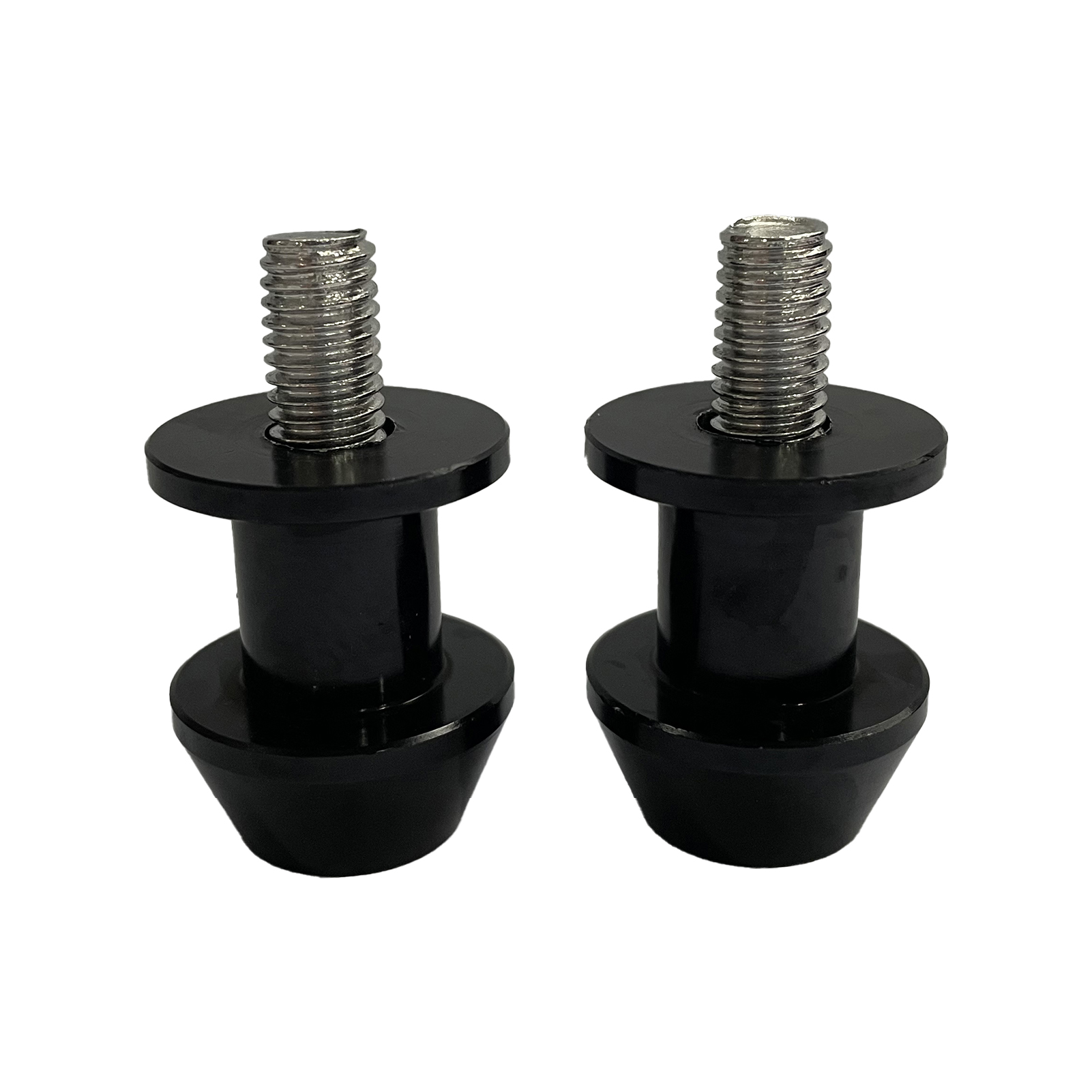Taosunzt 2Pcs Universal M8 Aluminum Alloy Motorcycle Swingarm Spool Paddock Stand Bobbins